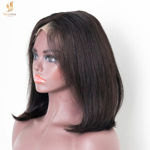 [Estilo de explosión de Europa y América] Peluca de cabello humano virgen Remy rizado para venta de grado negro disponible - Product Image 1