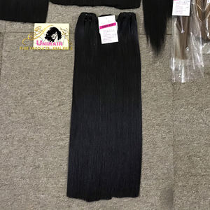 ที่ถูกที่สุดราคา Remy Weft กัมพูชาต่อผมตรงมนุษย์ผมง่ายต่อการสไตล์ - Product Image 6