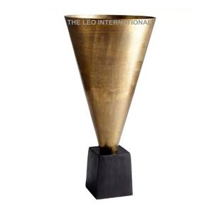 Florero de metal con forma de concha marina nueva tendencia florero de metal con forma de concha marina nueva moda florero de metal con forma de concha marina - Product Image 2