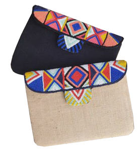 Pochette de soirée Style bohème Vintage pour femme, indien, Vintage, pochette de bonne qualité, sac à main avec Logo personnalisé, Style ethnique, idéal comme cadeau de noël - Product Image 1