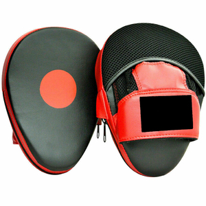 Wholesale Custom Made Leather Durable Curved Kick <b>Focus</b> <b>Pads</b> ,Hook & Jab Mitts Punching Kick Boxing Muay Thai Martial Arts - Product Image 1
