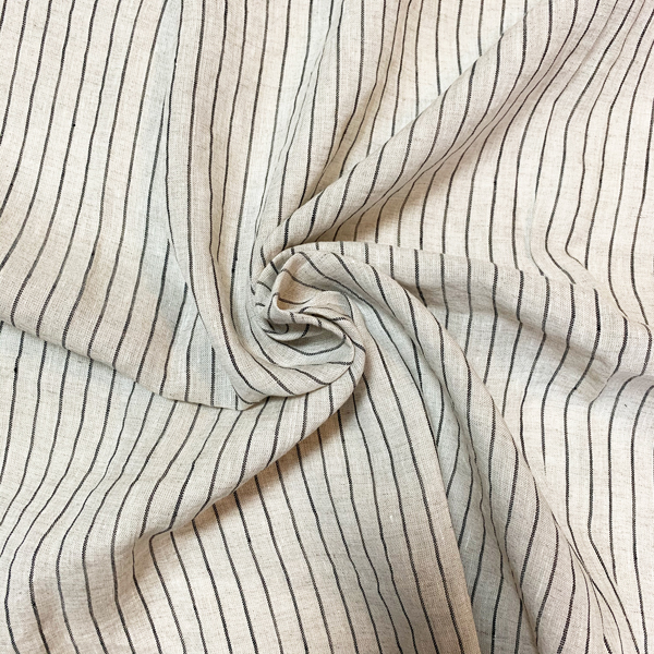 Простой льняной полосатый японский текстиль OA32123