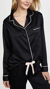 New arrival fashionable trending latest design satin Pajamas <b>long</b> <b>sleeve</b> women sleepwear girlish <b>night</b> wear for women - Product Image 2