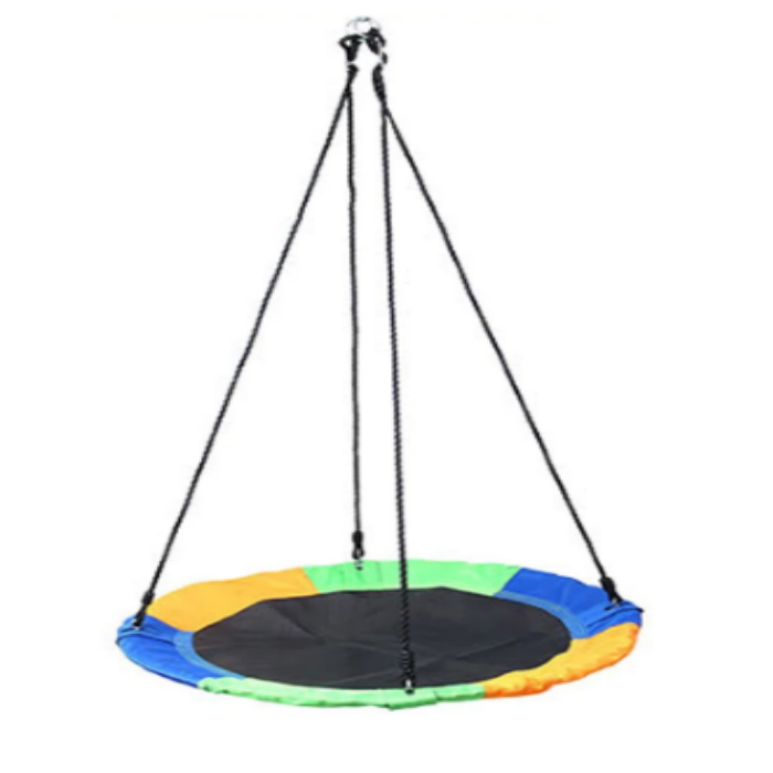 Летающее гигантское блюдце, вращающееся дерево, качели, веревка 600 фунтов, круглая качели, кемпинг, детская игра, подарок