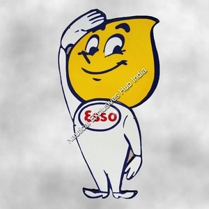 Premium Quality Advertising Decorative Porcelain Sign Enamel Sign Custom Made by NEXHUB from India - Product Image 5