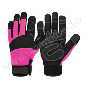 Gants mécaniques en cuir synthétique, gantelets de haute qualité, gantelets de irrigateur, une paire, meilleure qualité - Product Image 1