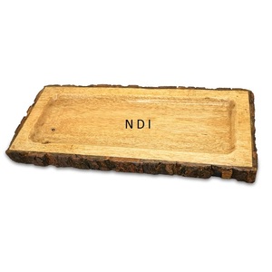 Plateau en bois de qualité supérieure pour la cuisine à domicile restauration plateau de service d'aliments usagés dîner équipement de service de restauration - Product Image 1