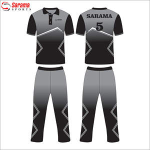 เสื้อเจอร์ซีย์ทีมคริกเก็ตชุดเล่นคริกเก็ตแบบระเหิดดีไซน์ตามสั่ง - Product Image 3