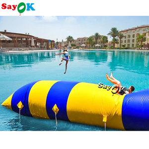 Oreiller d'eau gonflable d'extérieur, sac de saut d'eau gonflable, catapulte d'eau gonflable, <span class=keywords><strong>blob</strong></span> à louer - Product Image 1