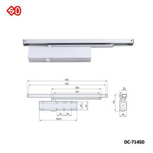 DC-714SD ประตูใกล้ชิดกับแขนติดตาม - Product Image 2