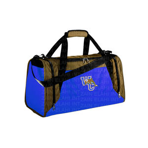 Bolsa de lona deportiva de moda de alta calidad para viajes Cierre de cremallera personalizable Nuevo diseño Tela de sublimación Poliéster Logotipo personalizado - Product Image 2