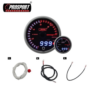 60มิลลิเมตรไต้หวันทำชิ้นส่วนรถยนต์ไฟฟ้าเชื้อเพลิงกดวัดความดัน PSI บาร์ - Product Image 4