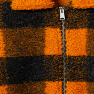 Veste en cuir personnalisé pour hommes, ourlet côtelé, col droit avec fermeture éclair, vente en gros - Product Image 4