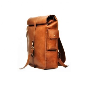 กระเป๋าสะพายข้างมีซิปลายเรขาคณิตหนังแท้สำหรับผู้หญิง/ทุกเพศ - Product Image 4