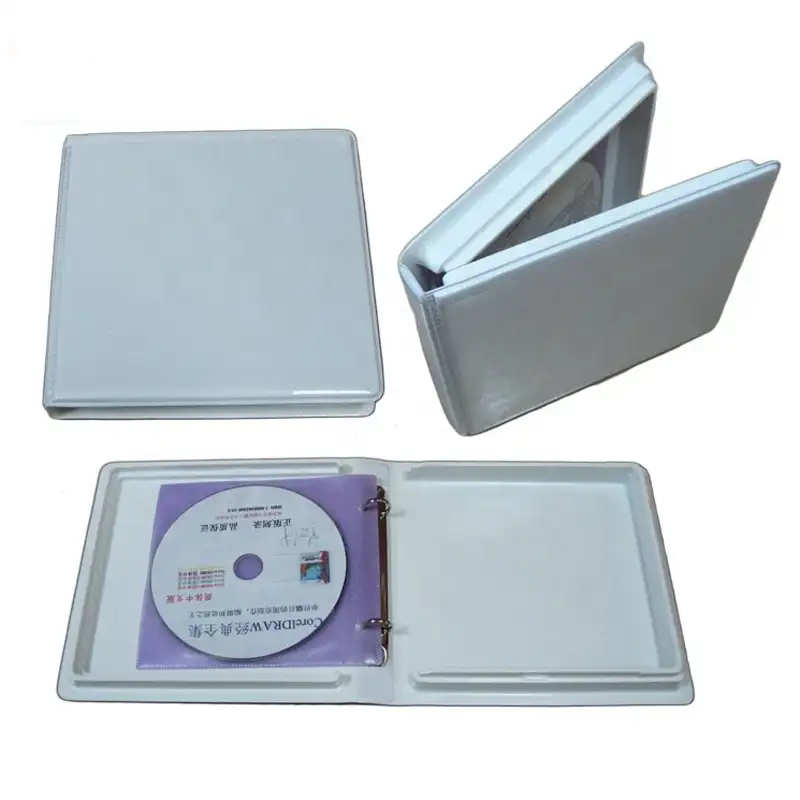 البلاستيك DVD/CD حالة المحمولة CD صندوق تخزين CD حزمة حالة دائم DVD مربع للمنزل سينما متجر