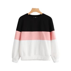 Dernière mode Sweat-shirt pour femmes décontracté 100% coton polaire tissu meilleure vente pas cher prix de gros OEM qualité orientée vers l'exportation - Product Image 4