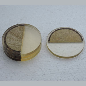 Ensemble de sous-verres en liège personnalisés pour tasses, tapis en verre mignon dans une forme et une taille uniques faites à la main par Star Crafts India - Product Image 3