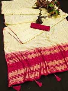 Vêtements de mariage traditionnels indiens, vente en gros, en coton doux, nouvelle tendance, riche palette de prix, pour femmes, 2020 - Product Image 5