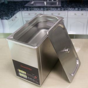 Huevo cocina intacto tanque de acero inoxidable No calentador dentro todo tanque incluso climatizada 6L tipo recto Sous Vide comercial Cocina - Product Image 2