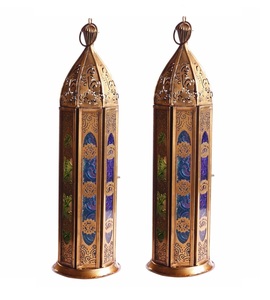 New Handmade Metal <b>Glass</b> <b>Lantern</b> With Customized Design for Wedding Decoration in Best Quality - Product Image 2