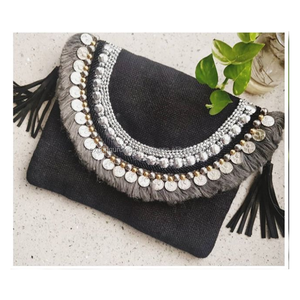 Bolso de mano tipo sobre, bolso de mano indio, para fiesta nocturna - Product Image 2