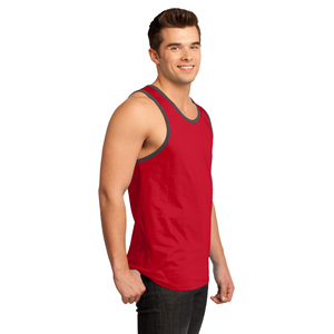 <b>Men's</b> Gym <b>Tank</b> <b>Top</b> New Design Quick Dry Cotton Fitness Vest Summer Style <b>Black</b> for Bodybuilding Muscle Exercise Bleach Wash - Product Image 4