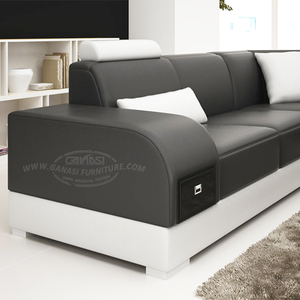 Divano di Lusso con Chaise Longue dal Mercato <span class=keywords><strong>del</strong></span> <span class=keywords><strong>Mobile</strong></span> di Foshan - Product Image 3