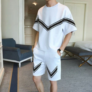 เสื้อวอร์มมีฮู้ดสำหรับผู้ชาย,เสื้อวอร์มแขนยาว2ชิ้นแบบมีซิปสำหรับใส่เล่นกีฬาสำหรับฤดูใบไม้ผลิ - Product Image 4