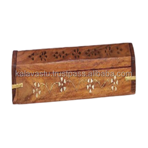 Todo tipo de caja de ataúd para quemador de incienso de madera tallada a mano y soporte para enfermos, soporte para Agarbatti, difusor de aromaterapia, soporte para incienso - Product Image 2