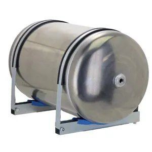 Top Quality Aluminium 60 LT M22x1.5 Port Size Air Tank For Truck, Buses Air Brake System Applications