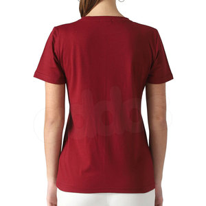 Camiseta Corta para Mujer, de Algodón Grueso, Oversize, con Logotipo Personalizado, Corte Regular, Estilo Casual Urbano - Product Image 6