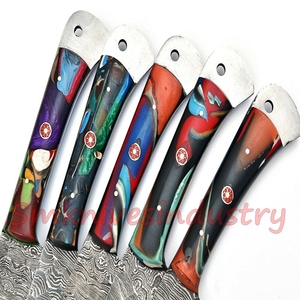 05ชิ้นมือทำดามัสกัสครัวชุดมีดเชฟ (Smk1924) - Product Image 2