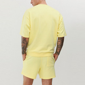 เสื้อเชิ้ตแนวสตรีทลำลองของผู้ชาย,ชุดวอร์มขาสั้น & กางเกงขาสั้นสำหรับฤดูร้อน - Product Image 3