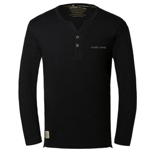 T-shirt manches longues pour homme, impression logo personnalisé, tenue décontractée, Collection du Bangladesh, - Product Image 3