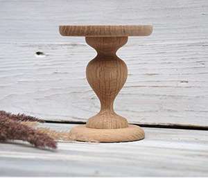 Vente chaude, grand support à gâteau en bois d'acacia pour mariage, avec trois étages, plateau de service pour desserts, pour une utilisation artisanale - Product Image 5