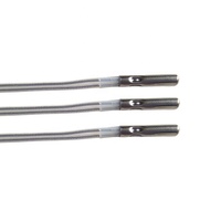 Sonda de temperatura de acero inoxidable RTD PT100/PT1000, Sensor de clase A/B para pistola de carga de coche automotriz, sensores de alta temperatura
