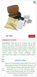 Kit de inspección de gemas, herramientas de fabricación de joyas, herramientas de joyería - Product Image 2