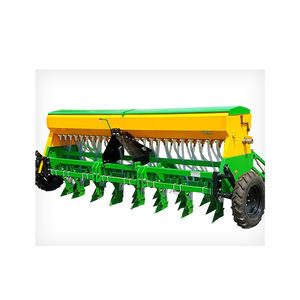 Hot Selling Used Diesel-Powered <b>Power</b> Tiller Agriculture Cultivator with Core Engine Components Farming Grain Seed <b>Drill</b> Machine - Product Image 1