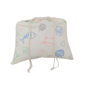 Sac à cordon personnalisé écologique avec logo imprimé en sérigraphie, compatible avec la certification ISO, pour une utilisation quotidienne - Product Image 3