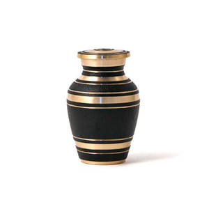 อุปกรณ์งานศพเคลือบสีขาวสวยงามสําเร็จรูปที่ระลึกงานฝีมือการเผาศพที่ระลึกมินิโกศศัตรูผู้จัดจําหน่ายขายส่ง - Product Image 3