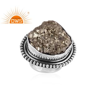 Bague en pierres précieuses noires naturelles, anneau torsadé, en argent, gros, offre spéciale - Product Image 1