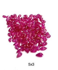 Aaa chất lượng 5x3mm tự nhiên Ruby đá quý IGI chứng nhận nhiệt điều trị <span class=keywords><strong>Pear</strong></span> cắt Loose <span class=keywords><strong>Red</strong></span> đá quý hiệu chỉnh số lượng lớn bán buôn cả cạnh tranh - Product Image 3