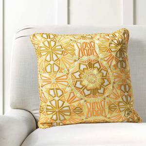 Floral Embroidered Square <b>Throw</b> Pillows for Home & Hospital for <b>Sofa</b> Cushion <b>Cover</b> & Hotel Decor - Product Image 1