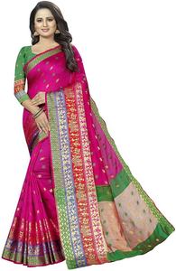 Banarasi Sarees En Soie Avec Chemisier Ethnique - Product Image 2