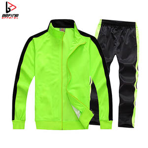 Uniformes deportivos al por mayor para hombre, conjunto de 2 piezas, pantalones deportivos para gimnasio, chaqueta y pantalón deportivos para hombre, chándal de poliéster - Product Image 5