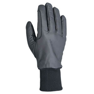 Gants d'équitation d'hiver en cuir personnalisés à doigts complets avec fermeture à cordon unisexe pour le cyclisme en extérieur – Prix de gros - Product Image 2