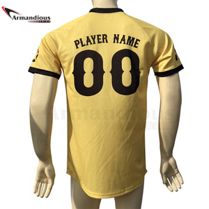 Maillot de Baseball de l'équipe Oem pour hommes, uniforme de base-ball avec impression personnalisée, Sublimation, nouveau design, en vente, 2022 - Product Image 6
