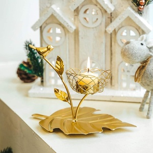 Bougeoirs votifs en fer thème nid pour la maison salon chambre garde-manger décoratif - Product Image 2