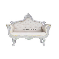 Canapé de mariage personnalisé de qualité supérieure, fait à la main, vente en gros, meilleure vente, canapé de mariage classique et élégant