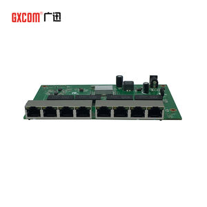 Las placas PCB Gigabit Ethernet completas de 8 puertos más vendidas, compatible con VLAN, conmutador PoE inverso de 1000Mbps - Product Image 1
